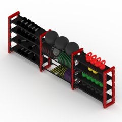 GYMHOLIX® UltraDepo – Profesyonel Gym Depolama ve Ekipman Raf Sistemi