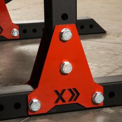 GYMHOLIX® Kafes Pro Cage Rack – Profesyonel Power Rack & Plaka Depolama Ünitesi (FGX0097)