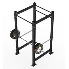 GYMHOLIX® Kafes Pro Cage Rack – Profesyonel Power Rack & Plaka Depolama Ünitesi