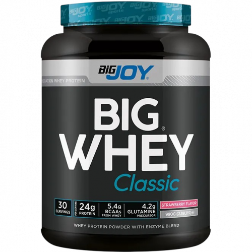 BigJoy Sports BigWhey Classic Whey Protein 990 Gr - Çilek