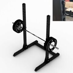 GYMHOLIX® Squat & Bench EKO – Ekonomik Squat Rack