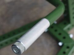 XWORKS Hyper Extension – Bel, Sırt ve Oblique Kas Geliştirme Aleti (FWX0059) METALİK GRİ (RAL9023)