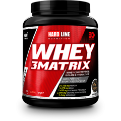 Hardline Whey 3 Matrix 908 Gr - Çikolata