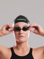 Funkita Dome Racing Swimming Cap Still Black – Yarış Bonesi