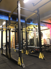 GYMHOLIX® EKO Kafes – Squat & Bench Cage Rack (80x80 Profesyonel Power Rack)