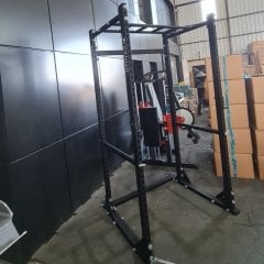 GYMHOLIX® EKO Kafes Light – Squat & Bench Cage Rack (Ev Tipi Power Rack)