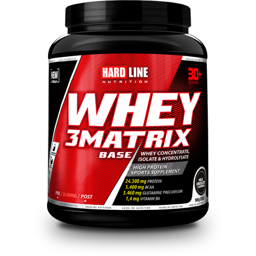 Hardline Whey 3 Matrix Base 908 Gr - Sütlü Çikolata