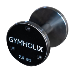 GYMHOLIX® Paslanmaz Çelik Dambıl - Stainless Steel Dumbbell (Tek) (FGX4010)