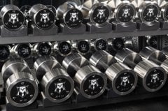 GYMHOLIX® Paslanmaz Çelik Dambıl - Stainless Steel Dumbbell (Tek) (GFWX4010)