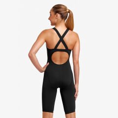 Funkita Fast Legs Still Black Kız Çocuk Yarış Mayo (Giriş Seviyesi)
