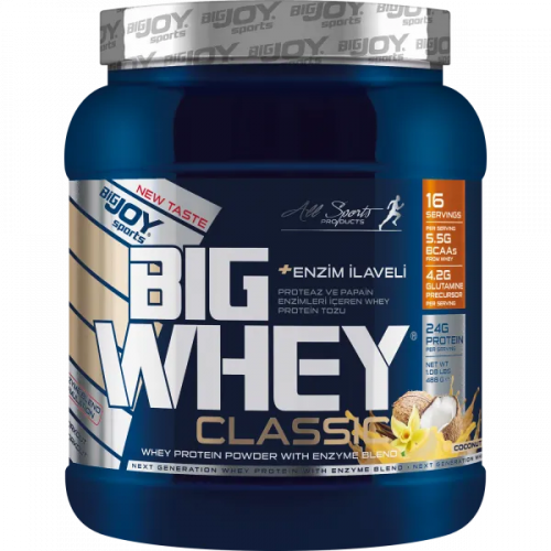 BigJoy Sports BigWhey Classic Whey Protein 488 Gr - Hindistan Cevizi & Vanilya