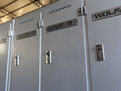 XWORKS Locker – Soyunma Dolabı (GLX0001) METALİK GRİ (RAL9023)