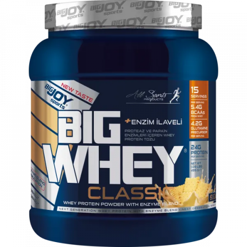 BigJoy Sports BigWhey Classic Whey Protein 495 Gr - Bisküvi
