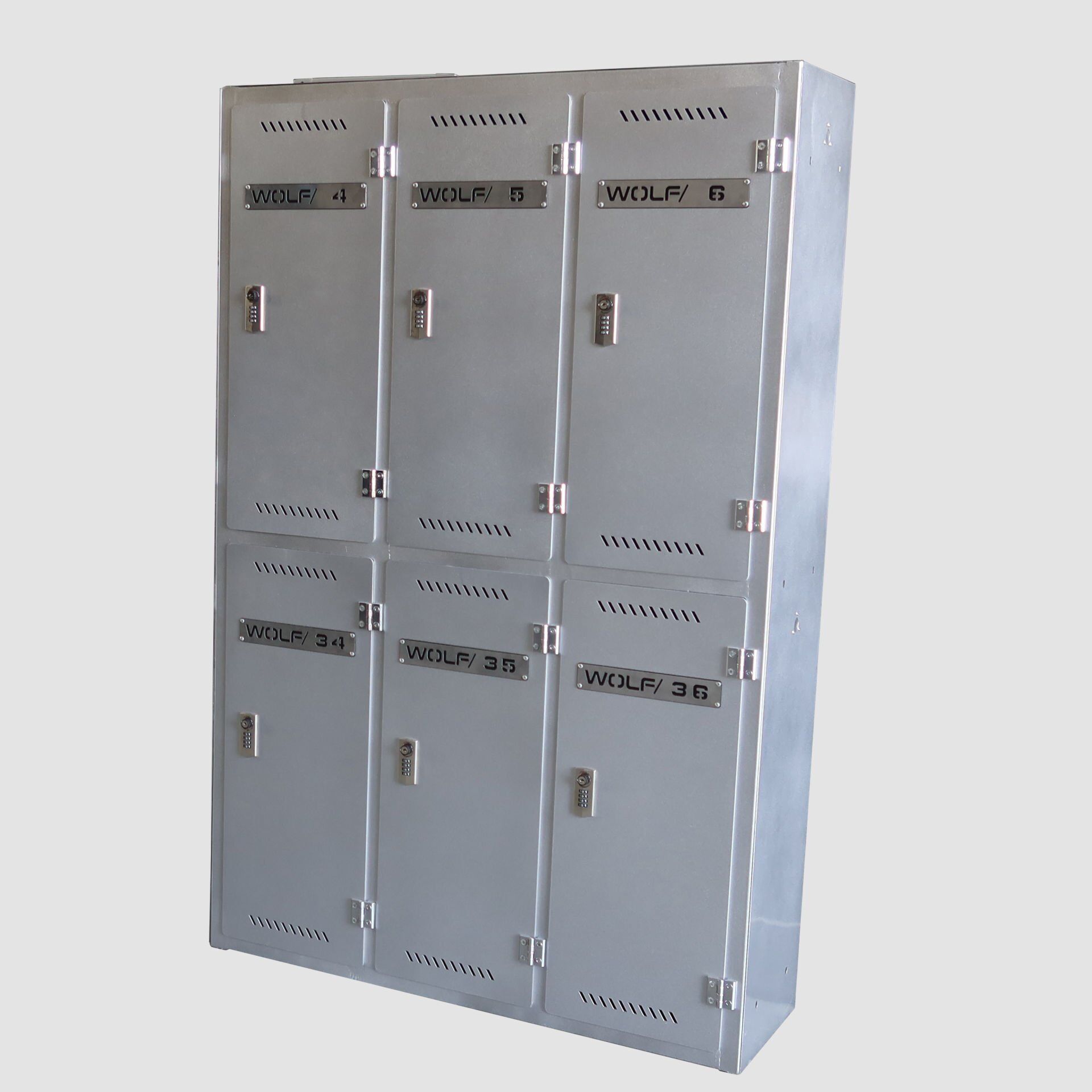 XWORKS Locker – Soyunma Dolabı (GLX0001) FÜME GRİ (RAL7021)