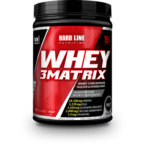 Hardline Whey 3 Matrix 454 Gr - Çikolata