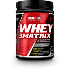 Hardline Whey 3 Matrix 454 Gr - Çikolata
