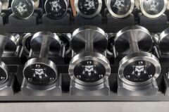 GYMHOLIX® Paslanmaz Çelik Dambıl - Stainless Steel Dumbbell (Tek) (FGX4010) 10KG