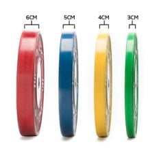 GYMHOLIX® Müsabaka Plaka – Competition Bumper Plate | Kalibreli Olimpik Ağırlık Plakası