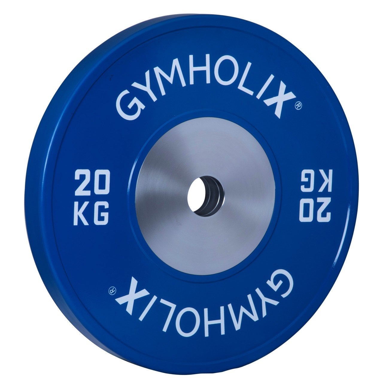 Gymholix Renkli Müsabaka Plaka V.2 ( Competition Bumper Plate ) 20 KG Plaka Çift