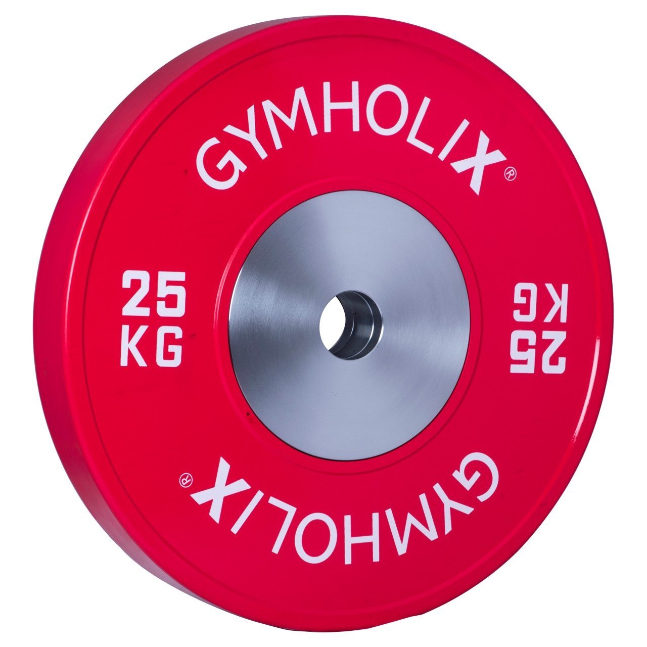 Gymholix Renkli Müsabaka Plaka V.2 ( Competition Bumper Plate ) 25 KG Plaka Çift