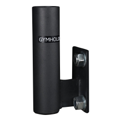 GYMHOLIX® Tekli Dikey Bar Depolama Eklentisi – Halter Askısı (FGA9012) Duvar montajlı (dübel)