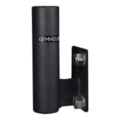GYMHOLIX® Tekli Dikey Bar Depolama Eklentisi – Halter Askısı (FGA9012) Ekipman üzeri montaj (civatalı)