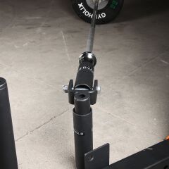 GYMHOLIX® Tekli Dikey Bar Depolama Eklentisi – Halter Askısı (FGA9012) Ekipman üzeri montaj (civatalı)