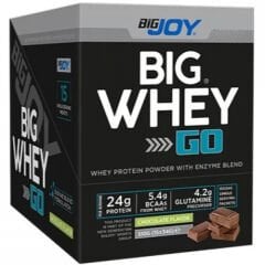 BigJoy Sports BigWhey Go Whey Protein 15 Şase - Çikolata