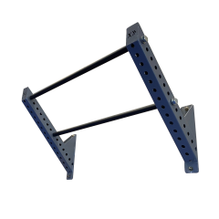 GYMHOLIX® 80cm Açılı Barfiks Eklentisi (Flying Pullup Bar) (FGA9905) Ekipman üzeri montaj (civatalı)