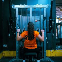 XWORKS Functional Trainer – Çok Yönlü Kule Antrenman Sistemi (PLX0222) PEMBE (RAL4006)