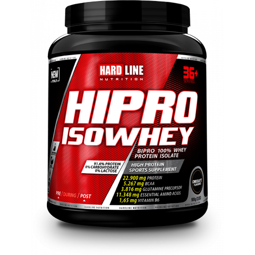 Hardline HIPRO ISOWHEY Protein 908 Gr - Çikolata