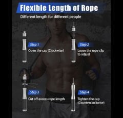 Werksan Atlama İpi TMT | Ayarlanabilir Ağırlıklı Profesyonel Speed Rope