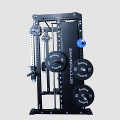 XWORKS Power Smith Machine – Çok Amaçlı Smith & Serbest Ağırlık Ünitesi (FWX0095) TEKSTÜRE SİYAH (RAL9005)