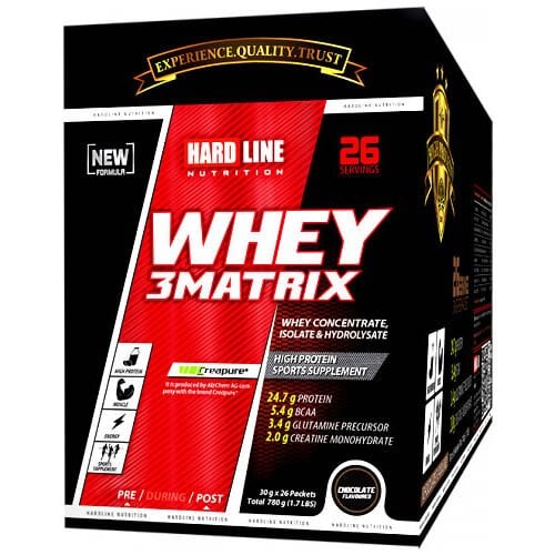 Hardline Whey 3 Matrix Şase 26 Adet - Çikolata