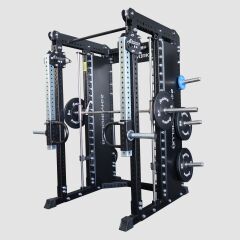 XWORKS Power Smith Machine – Çok Amaçlı Smith & Serbest Ağırlık Ünitesi (FWX0095) ASKERİ BEJ (RAL1001)