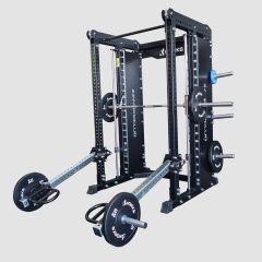 XWORKS Power Smith Machine – Çok Amaçlı Smith & Serbest Ağırlık Ünitesi (FWX0095) ASKERİ BEJ (RAL1001)