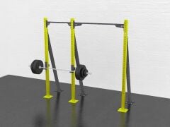 GYMHOLIX® 1 Rack 3 Bacak V Tip İstasyon (Rig) (FGXN003) Standart Kulesiz