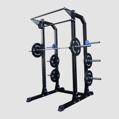 XWORKS X4 Squat Half Rack – Çok Fonksiyonlu Antrenman İstasyonu (FWX0082) TEKSTÜRE SİYAH (RAL9005)