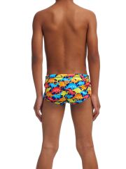 Funky Trunks Swimmasaurus Erkek Çocuk Antrenman Mayo, 10cm Trunks