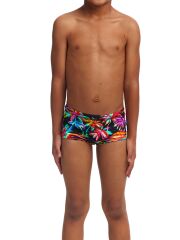 Funky Trunks Sunset City Erkek Çocuk Antrenman Mayo, 10cm Trunks