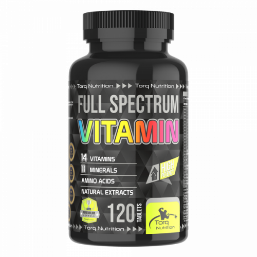 Torq Nutrition FULL SPECTRUM Vitamin 120 Tablet