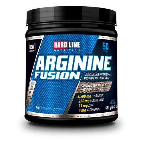 Hardline Arginine Fusion 650 Gr - Portakal