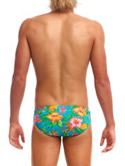 Funky Trunks Blue Hawaii (Classic) Slip Mayo, Erkek Antrenman Mayo