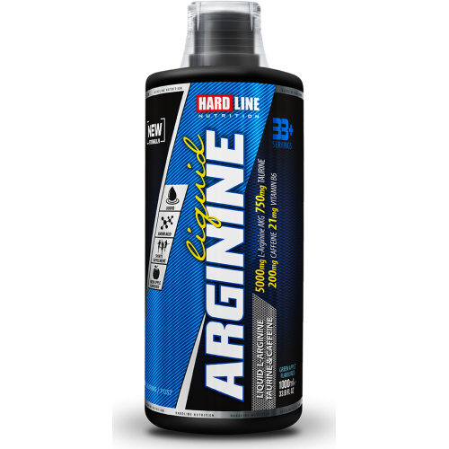 Hardline Arginine Liquid 1000 Ml - Yeşil Elma