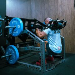 XWORKS Squat XPRO – Güvenli Squat Antrenman Platformu (FWX0500) BEYAZ