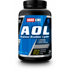 Hardline AOL 120 Kapsül (Arjinin, Ornitin, Lizin)