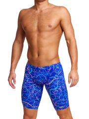 Funky Trunks JAM Lashed Erkek Antrenman Mayo, Dizboyu Jammer
