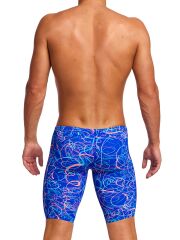 Funky Trunks JAM Lashed Erkek Antrenman Mayo, Dizboyu Jammer