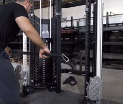 GYMHOLIX® DAP Halteri (Pulley Bar) – Kablo İstasyonu ve Lat Pulldown Aparatı (FGA0058)