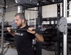 GYMHOLIX® DAP Halteri (Pulley Bar) – Kablo İstasyonu ve Lat Pulldown Aparatı (FGA0058)